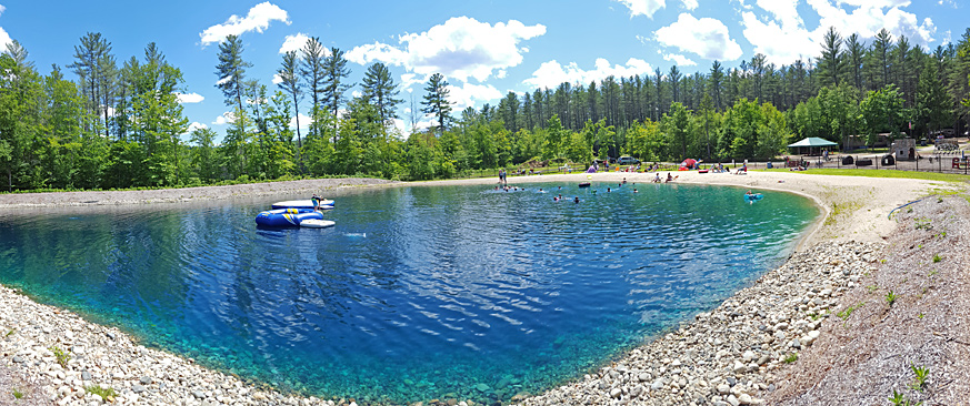 Crown Point Camping Area Lagoon